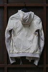 BORIS BIDJAN SABERI light grey jacket ZIPPER 22 FMM20006